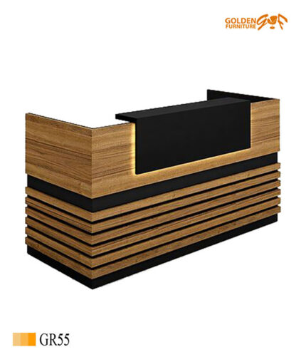 كاونترات استقبال شركة مصنع جولدن فرنتشر الاثاث المكتبي