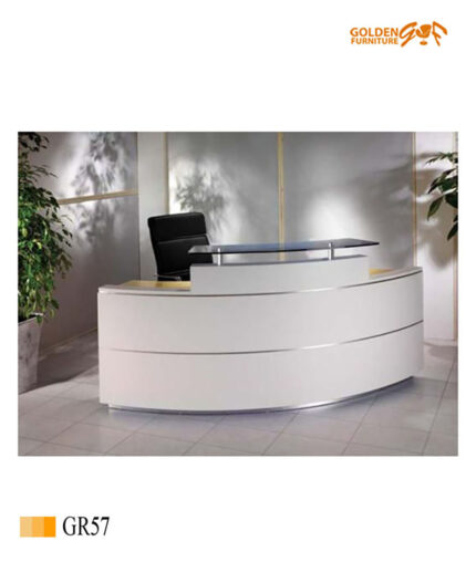 كاونترات استقبال شركة مصنع جولدن فرنتشر الاثاث المكتبي