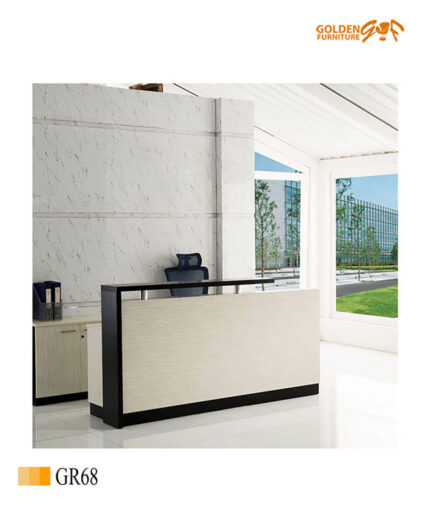 كاونترات استقبال شركة مصنع جولدن فرنتشر الاثاث المكتبي