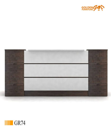 كاونترات استقبال شركة مصنع جولدن فرنتشر الاثاث المكتبي