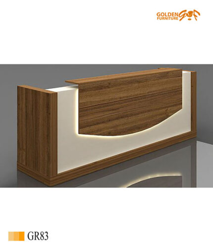 كاونترات استقبال شركة مصنع جولدن فرنتشر الاثاث المكتبي