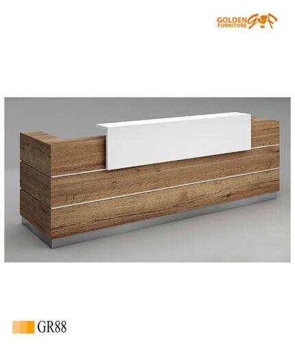 كاونترات استقبال شركة مصنع جولدن فرنتشر الاثاث المكتبي