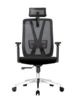 ⁦كرسي مكتب ماش طبي مستورد لون اسود CHGL 80(ST-205)⁩ - الصورة ⁦3⁩