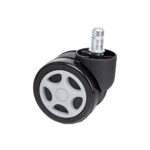 ⁦طقم  عجل  كراسى  مكتب 5 قطع لون موديل  مرسيدس⁩ - الصورة ⁦3⁩