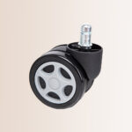 ⁦طقم  عجل  كراسى  مكتب 5 قطع لون موديل  مرسيدس⁩ - الصورة ⁦2⁩